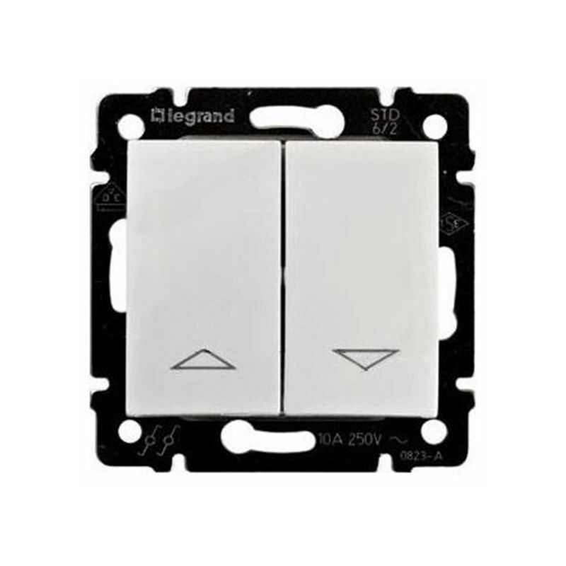 Legrand - Bouton double aveugle valena blanc 774414