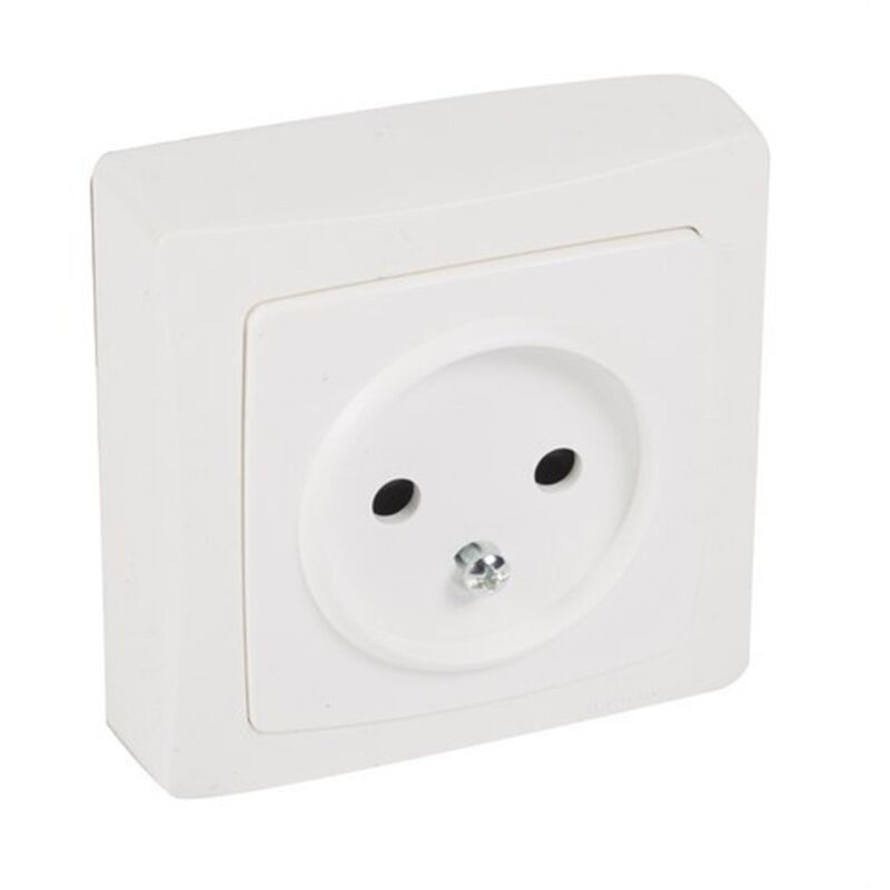 Mécanisme de prise 2P de protection série carrée oteo Mécanisme de prise 2P de protection série carrée oteo