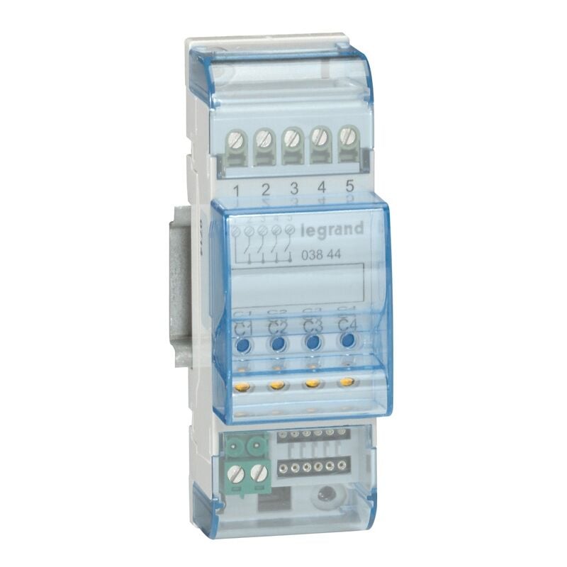 Legrand - bticino scs/- 4 relais actionneur 2 din
