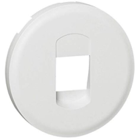 LEGRAND CÉLIANE ENJOLIVEUR PRISE HAUT-PARLEUR SIMPLE BLANC - 068211
