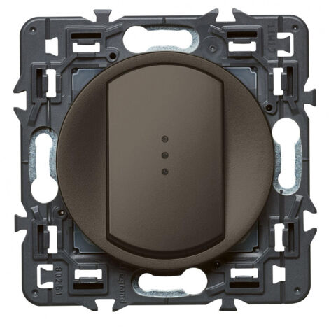 LEGRAND Celiane poussoir lumineux 6A graphite