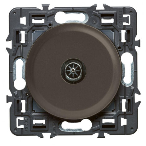 LEGRAND Celiane prise TV mâle simple graphite