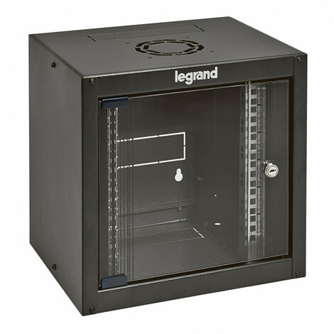 Legrand – Coffret de communication fixe 10 pouces monté – Capacité 6U – Dimensions 362x320x300mm – Pour installation en espaces confinés