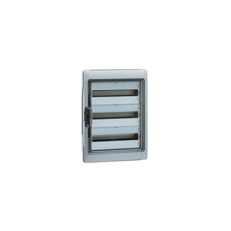Legrand – Coffret électrique nu 3 rangs encastré IP65 IK09 – Dimensions 622 x 340 x 161 mm – Montage en surface – Plastique gris