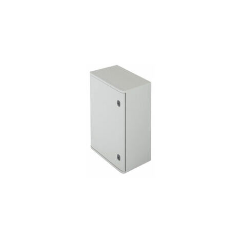 Legrand – Coffret électrique nu 610 x 400 x 257 mm – Protection IP66 IK10 – Polyester chargé en fibre de verre – Porte réversible 180°