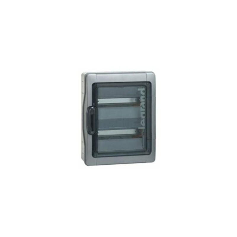 Coffret étanche Plexo³ 2x18 modules avec embouts à perforation directe prémontés IP65 IK09 - Gris - LEGRAND