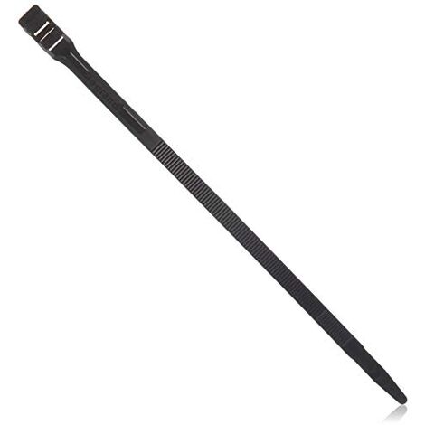 Legrand – Colliers Colson noirs 9X262mm – Lot de 100 pièces – Tenue à l'arrachement 53kg – Pour câbles électriques