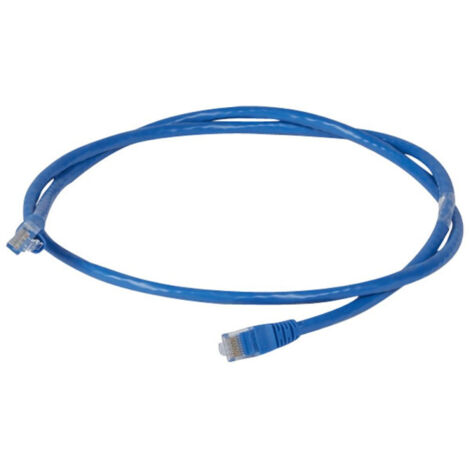 Legrand – Cordon de brassage RJ45 catégorie 6 U/UTP sans écran – Longueur 1 m – PVC – Impédance 100 ohms – 51772