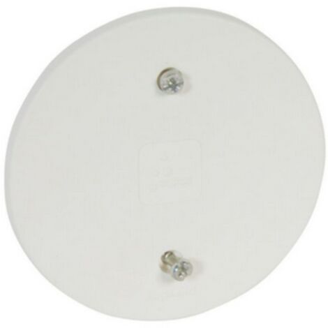 Legrand – Couvercle DCL pour applique IP44 – Diamètre 75 mm – Fixation par vissage – Pour environnements humides – LEG089504