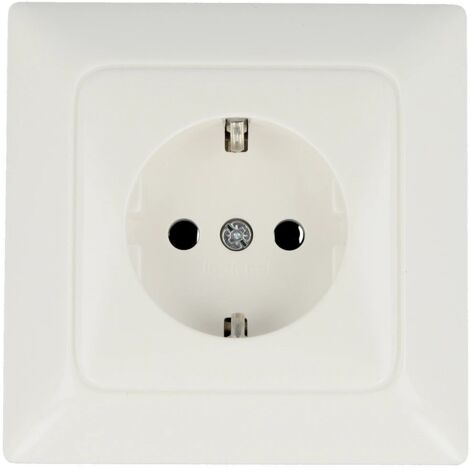 Legrand Creo™, ultrablanc prise de courant SCHUKO plaque pleine