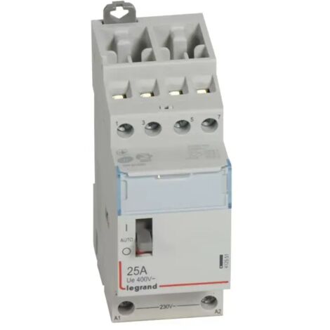 Legrand CX3 Kontakt 230V 25A 4 Pole 2 Module