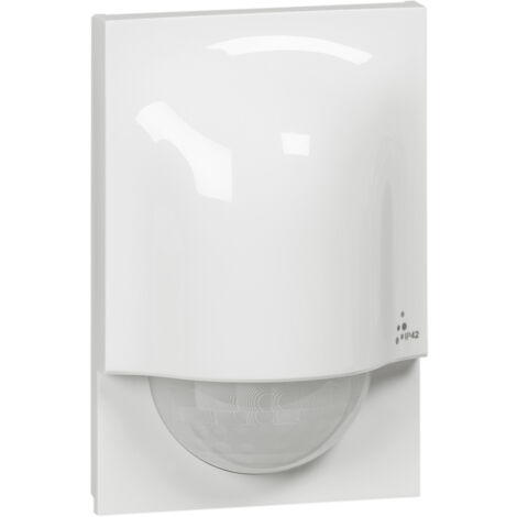 Legrand – Détecteur de mouvement infrarouge 140° 3 fils avec neutre IP42 – Portée 8m – Réglage luminosité 10 à 1275 lux – Installation murale en saillie