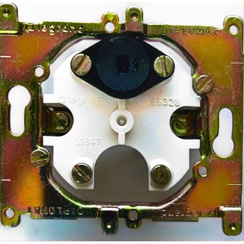 Legrand - Diplomat 088150 Mécanisme Prise haut-parleur vis ou griffes