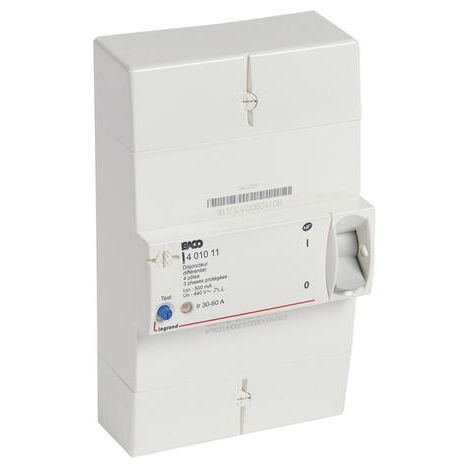Legrand Disjoncteur de branchement Enedis tétrapolaire différentiel 500mA instantané - 60A