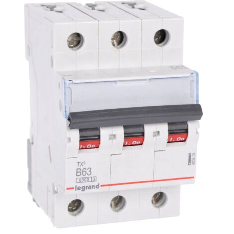 Legrand Disjoncteur type B gris 63A 6kA 440V