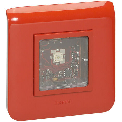 Legrand – Dispositif visuel d'alarme feu lumineux Mosaic DVAF IP21C IK04 – Autre accessoire de sécurité incendie – Pour espaces confinés