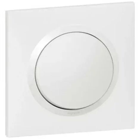 Legrand Dooxie 600701 Interruptor bidireccional completo Dooxie One - 1 puesto - 10AX - 250V - Blanco