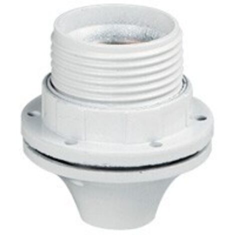 Legrand Douille E27 Plastique Blanc 150W Sécurisée