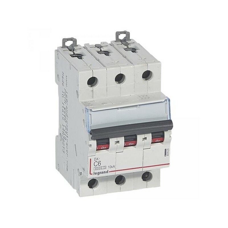 

DX3 407 825 6000 disyuntor - tornillo / tornillo - 3P 6A 10kA 400V - curva C - Start - Comb hx - Legrand