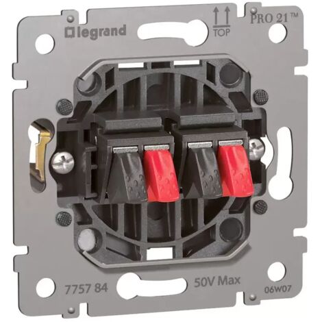 Legrand Einsatz 775784 Hi-Fi Anschluss 2fach