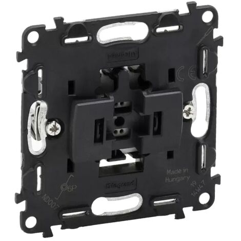 Legrand Einsatz IN’MATIC Taster Wechselkontakt 6A 752011