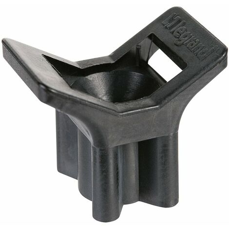 Legrand – Embase à visser pour collier colson – Lot de 100 – Fixation robuste pour collier de largeur 9 mm – Pour béton armé