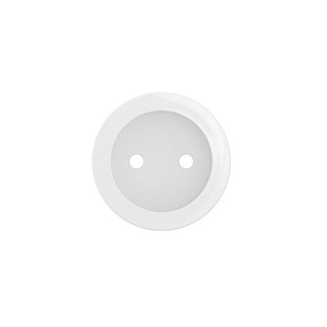 Legrand – Enjoliveur prise à puits 2P blanc – CB0110 – Compatible CM0110 – Pour prise 2P standard Franco-Belge – Nouvelle version 2024