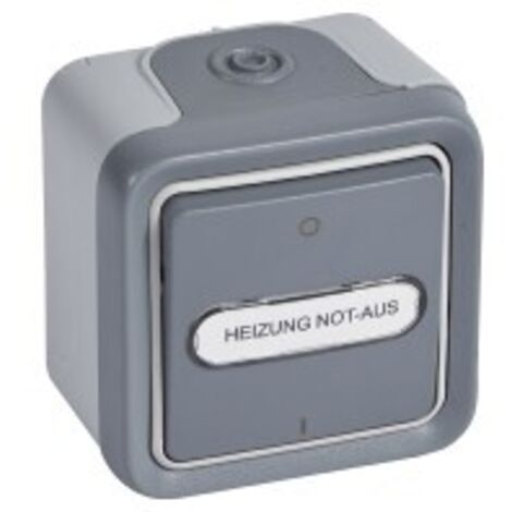 Legrand FR-HEIZ.-NOTSCH.2-POL.AP GR. (069726    PLEXO IP55)