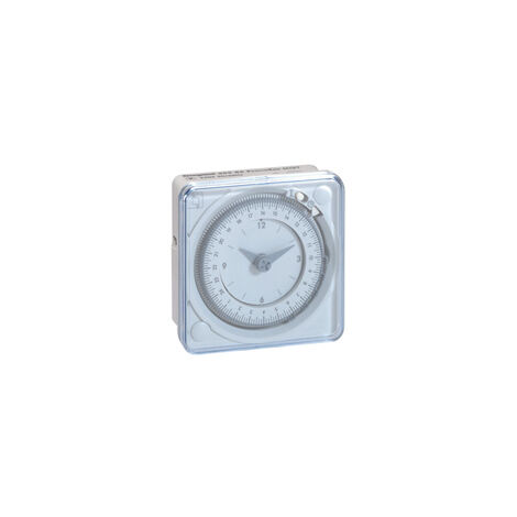 Legrand – Horloge journalière 1 contact no-nf à languette – Interrupteur programmable analogique 16A – Alimentation 230V – 49986