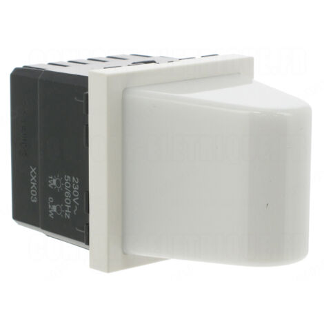 Legrand – Hublot Mosaic 2 modules 230V blanc – LED 0,2W ou 1W – Norme NF – 78571