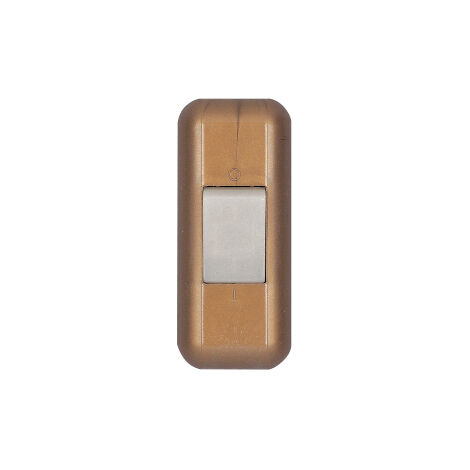 Legrand - Interrupteur à bascule pour lampe - Lumineux - Bipolaire - Vieil Or