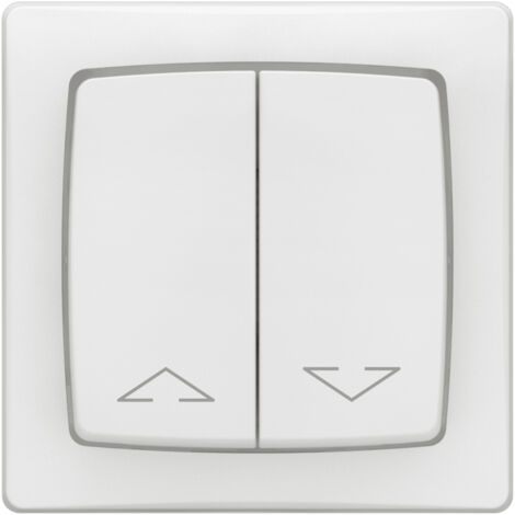 Legrand - Interrupteur individuel volet roulant complet Appareillage saillie - Blanc