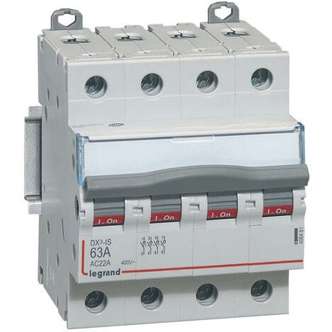 Legrand Interrupteur-sectionneur DX³-IS 4P 400V - 63A - 4 modules