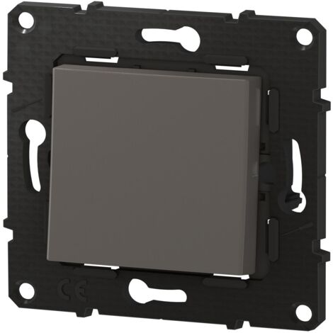 Legrand – Interrupteur va et vient 10A – Bornes automatiques pour câblage rapide – Finition nuage – BTAL01CD