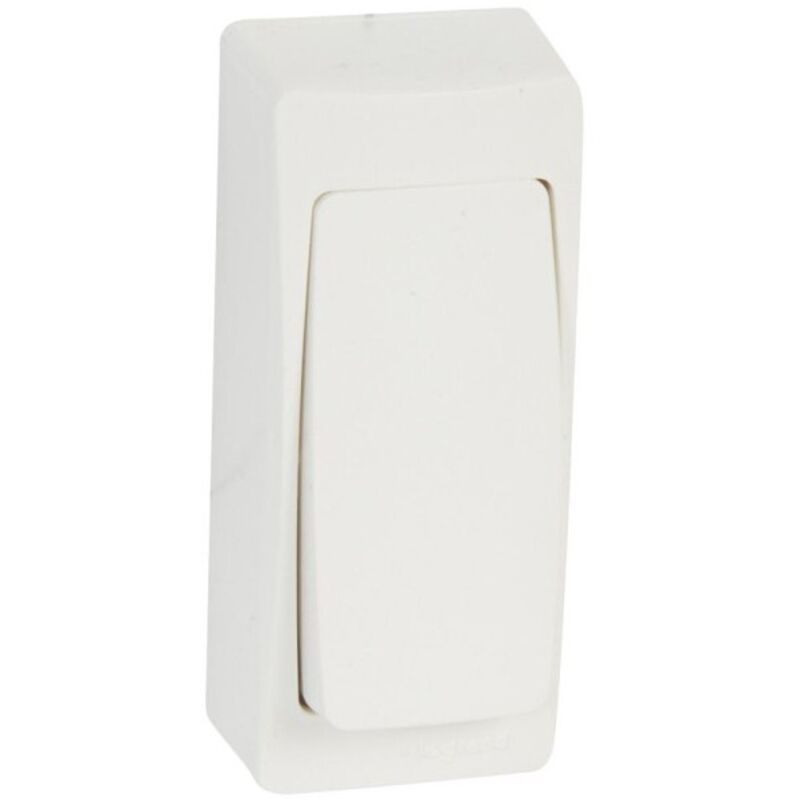 Schmaler Druckknopf Monoblock 32x75mm Legrand Oteo 086084