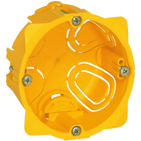 Legrand - Lot de 10 boîtes à encastrer 1 poste Batibox plaque de plâtre