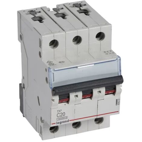 Legrand LS-SCHALTER C20A 3P 10KA 3TE (404223           TX3)