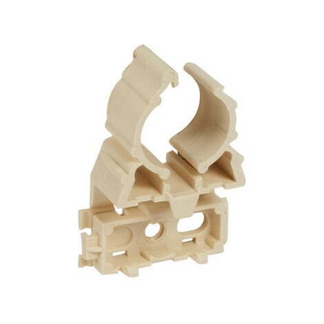 Legrand – Lyre à clipsage Ø20mm sable RAL1015 – Raccord pour tube IRL3321 – Fixation esthétique et pratique – Peinture compatible acrylique et glycérophtalique