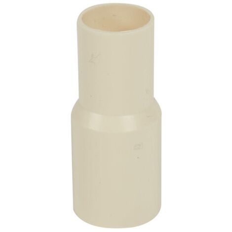 Legrand – Manchon réducteur pour conduits Ø25mm – Réduction de 25mm à 20mm – Couleur sable RAL1015 – Ignifugé pour sécurité accrue