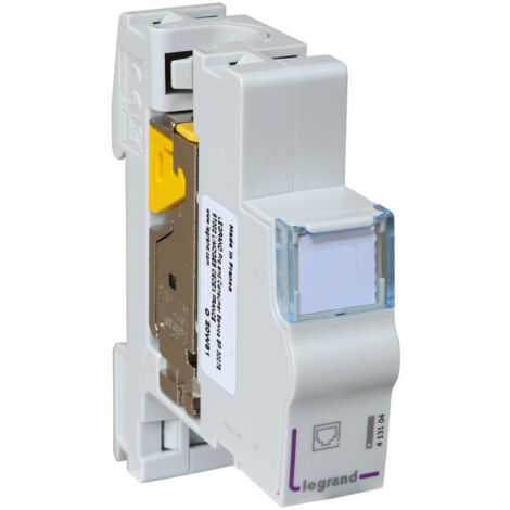 Legrand – Module de brassage blindé catégorie 6A STP avec connecteur LCS³ certifié PoE++ – Coffret de communication – LEG413104