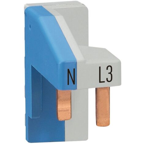 Legrand – Modules de connexion HX³ 405251 – Lot de 3 – L1N/L2N/L3N pour appareils 1P+N – Bornes à vis ou automatiques – Répartiteur 125A