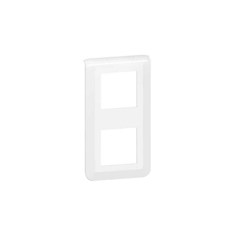 Legrand - mosaic plaque double verticale blanc eu - 277822L