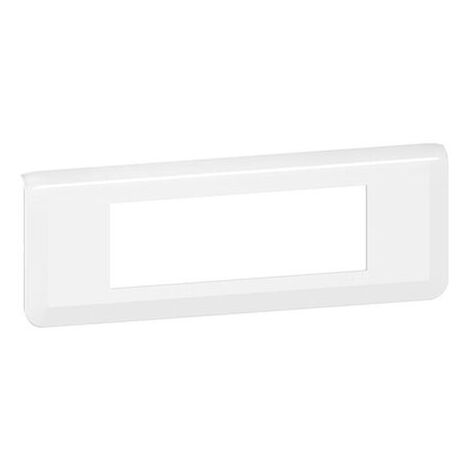 LEGRAND MOSAIC PLAQUE HORIZONTALE 6 MODULES BLANC EU - 277816L