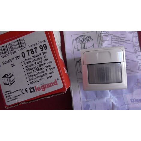 LEGRAND MOZAIC COMMANDE ON / VEILLE IR 0787 99