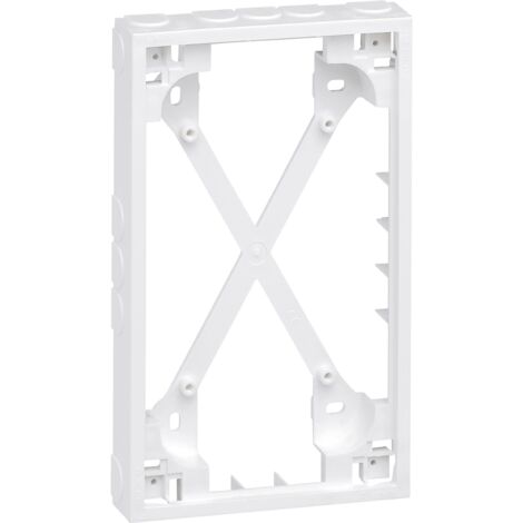Legrand - Platine démontable pour interrupteur Pac - Fixation murale -150x250x70 mm - Blanc