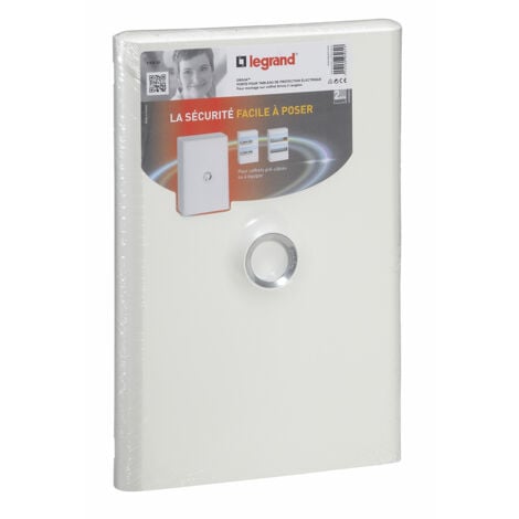 Legrand - Porte pour coffret DRIVIA 2 rangées 13 modules - blanche