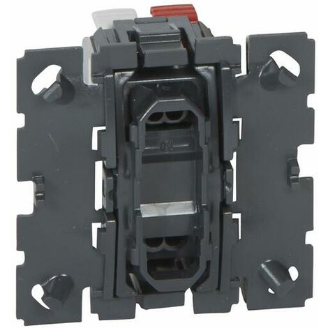 Legrand – Poussoir inverseur Céliane 6A 250V – Contact NO-NF – Installation encastrée ou saillie – Coque de protection chantier