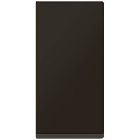Legrand - Poussoir Mosaic Easy-Led 6A 1 module - Noir mat