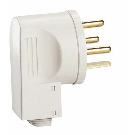 Legrand – Prise 3P + T 20A 380V – Prise latérale avec cône et serre-câble – Norme NF C 61-315 :2005 – Compatible 20/25/32A - TT 20 A