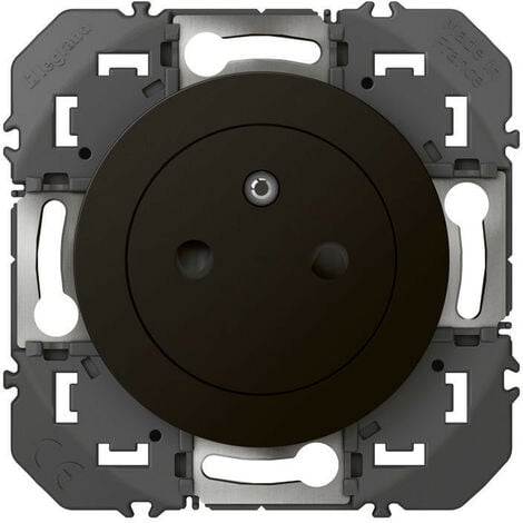 Legrand - Prise de courant 2P+T Surface dooxie 16A - Finition Noir